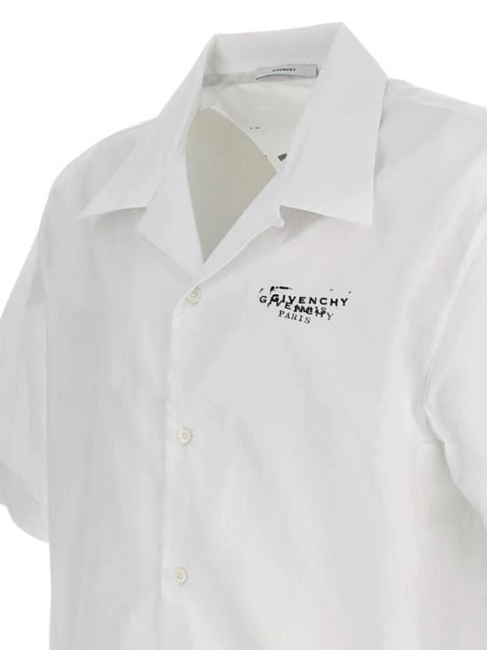 26SS 지방시 반팔 셔츠 BM618F1YJQ 100 White - GIVENCHY