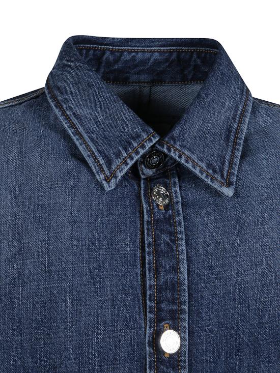 26SS 지방시 데님 셔츠 BM618N516L 401 Blue - GIVENCHY