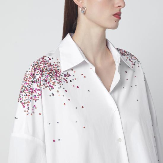 26SS 드리스 반 노튼 셔츠 1307593314 White - DRIES VAN NOTEN