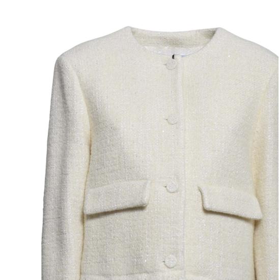 25FW 엠에스지엠 수트 자켓 3941MDG19257621 02 Cream - MSGM