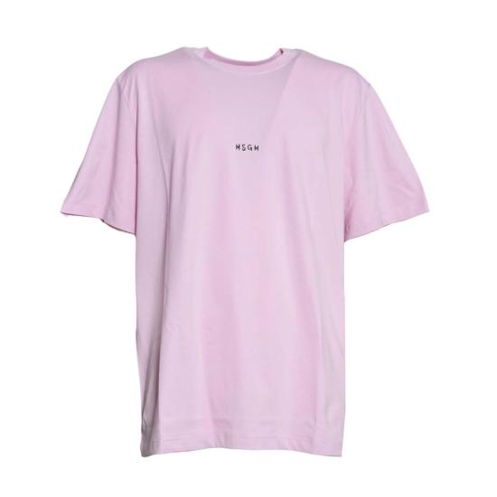 25FW 엠에스지엠 반팔 티셔츠 3940MM550257798 13 Pink