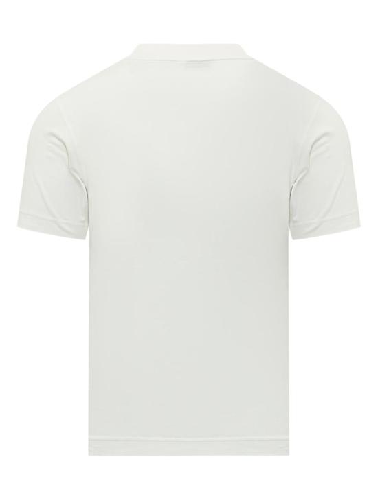 25FW 버버리 나이트 스탬프 코튼 티셔츠 8110112 B7078 WHITE - BURBERRY