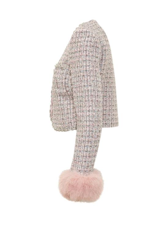 25FW 셀프 포트레이트 수트 자켓 AW25098JP PINK - SELF PORTRAIT