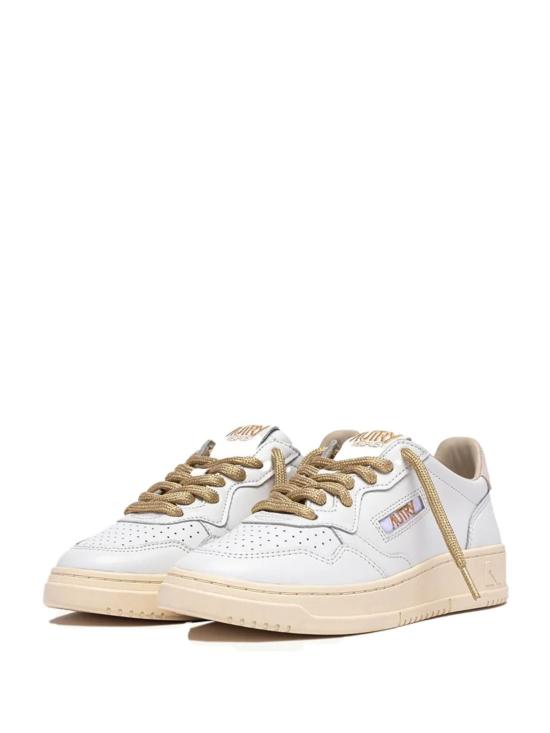 26SS 오트리 메달리스트 로우 레더 스니커즈 AULW SW01 WHITE - AUTRY