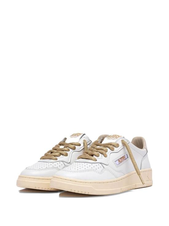 26SS 오트리 메달리스트 로우 레더 스니커즈 AULW SW01 WHITE - AUTRY