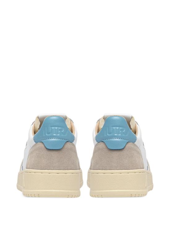26SS 오트리 메달리스트 로우 레더 스니커즈 AULW LS12 LIGHT BLUE - AUTRY