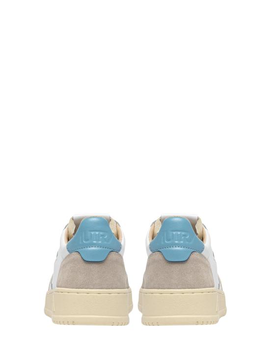 26SS 오트리 메달리스트 로우 레더 스니커즈 AULW LS12 LIGHT BLUE - AUTRY