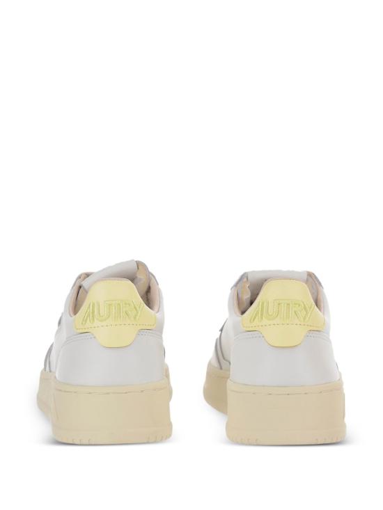 26SS 오트리 메달리스트 로우 레더 스니커즈 AULW DL02 YELLOW - AUTRY