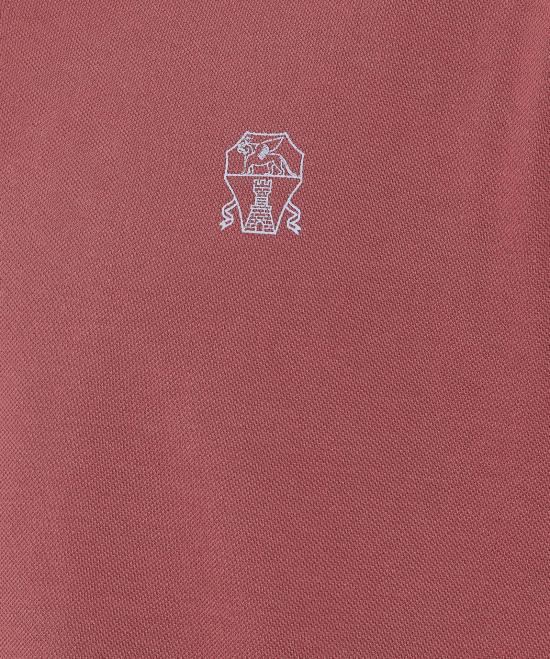 26SS 브루넬로 쿠치넬리 폴로 티셔츠 ME8548788 CMZ07 Red - BRUNELLO CUCINELLI