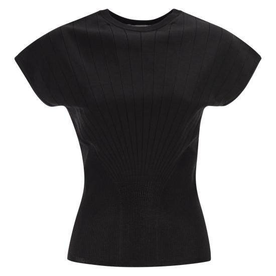 26SS 스포트막스 폴로 티셔츠 2612361081600 BLACK