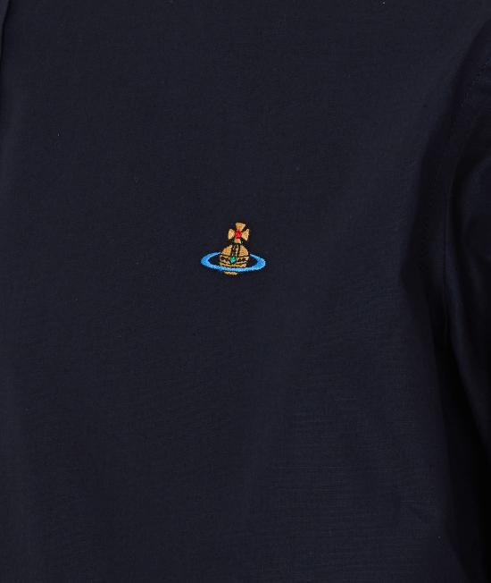 26SS 비비안웨스트우드 긴팔 셔츠 24010005 W009QN401 Black - VIVIENNE WESTWOOD