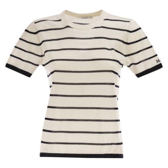 26SS 막스마라 폴로 티셔츠 2611361048600 IVORY BLACK