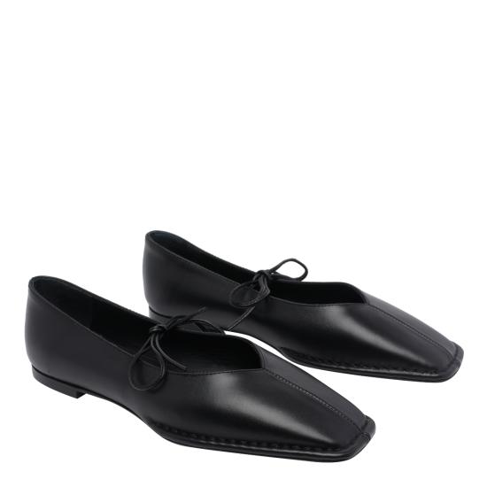 26SS 알로하스 플랫 슈즈 S00191 25 Black - ALOHAS