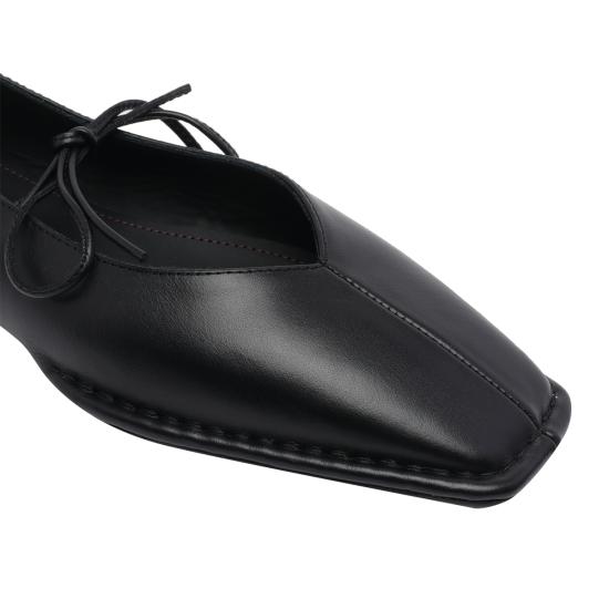 26SS 알로하스 플랫 슈즈 S00191 25 Black - ALOHAS