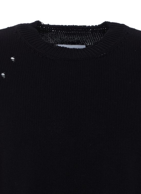 26SS MM6 메종마르지엘라 스웨터 SH0HL0038 M13205962 Black - MM6 MAISON MARGIELA
