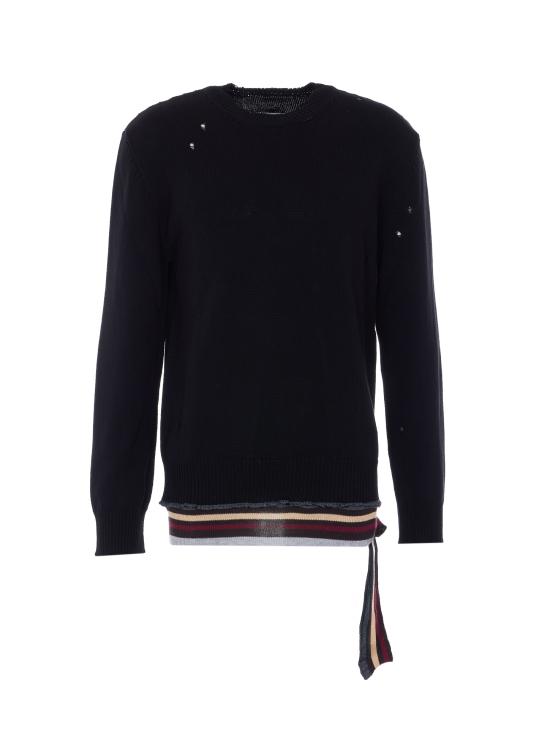 26SS MM6 메종마르지엘라 스웨터 SH0HL0038 M13205962 Black