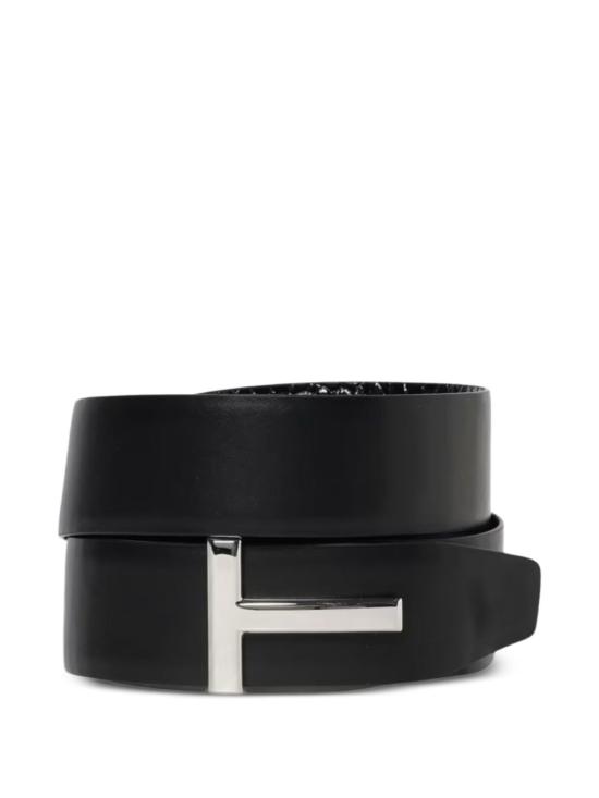 26SS 톰포드 가죽 벨트 TB178 LCL439GNAA Black - TOMFORD