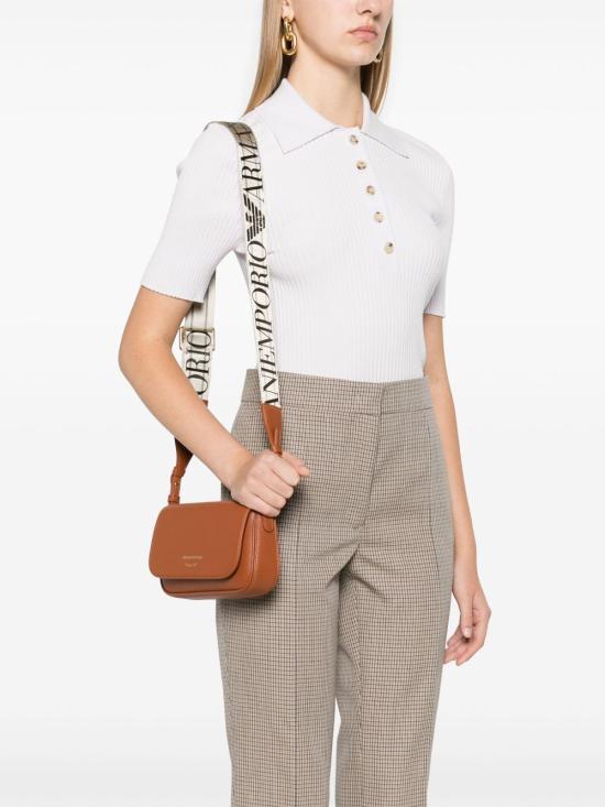 26SS 엠포리오 아르마니 숄더백 EW000538 AF12103M6030 Leather Brown - EMPORIO ARMANI