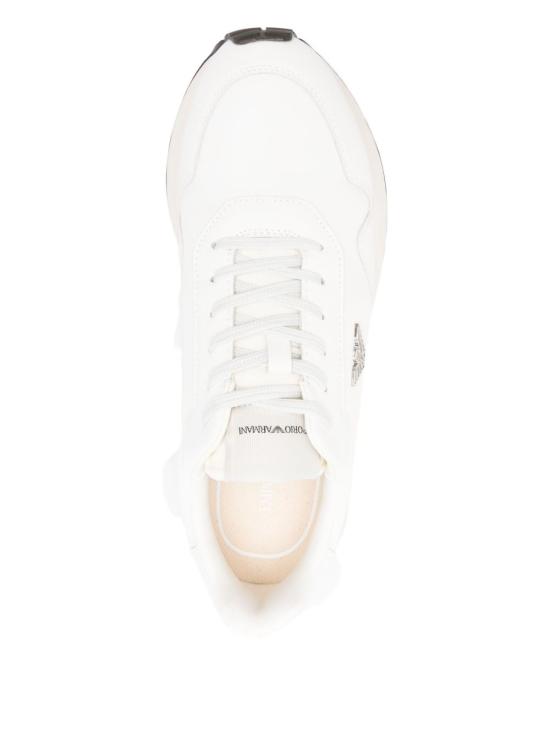 26SS 엠포리오 아르마니 스니커즈 EM003738 AF19532M0107 White - EMPORIO ARMANI