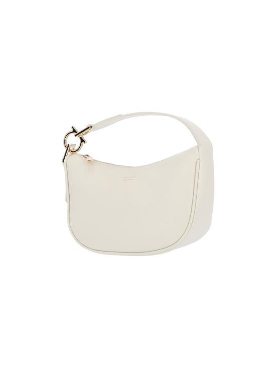 26SS 살바토레 페라가모 토트백 790009 010 White - SALVATORE FERRAGAMO
