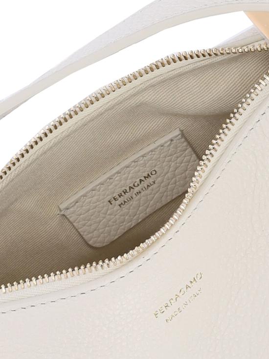 26SS 살바토레 페라가모 토트백 790009 010 White - SALVATORE FERRAGAMO