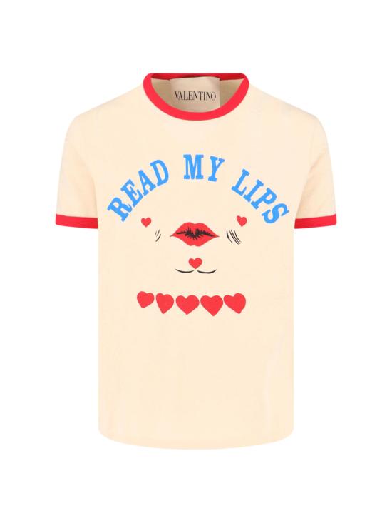 26SS 발렌티노 가라바니 반팔 티셔츠 8V3MG17DBC7 RHK White