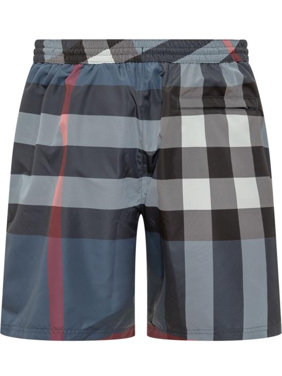 26SS 버버리 숏팬츠 8112685 A5805 CARBON BLUE IP CHECK - BURBERRY