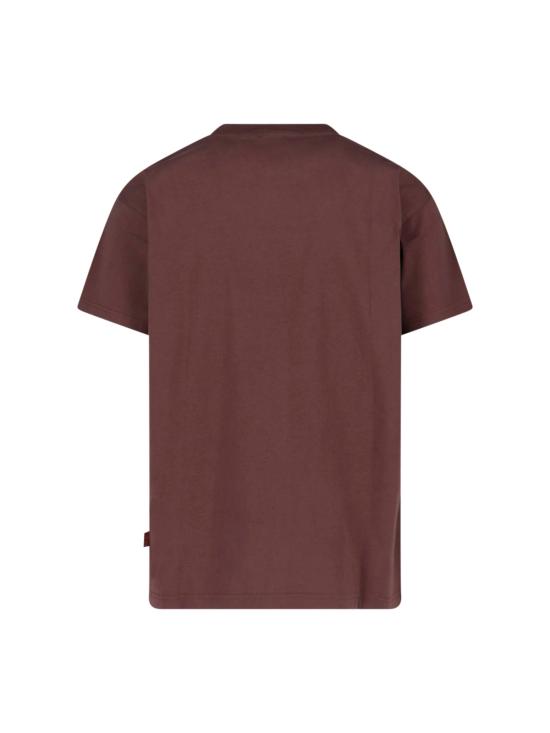 26SS 디젤 반팔 티셔츠 A21027 0DMBJ 7FG Brown - DIESEL