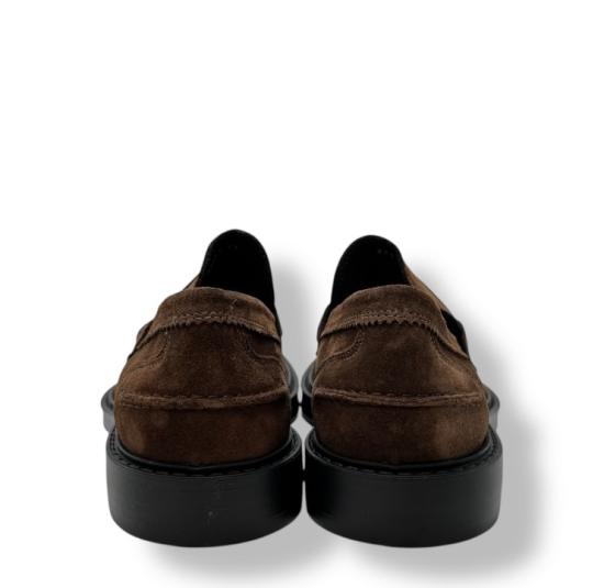 25FW 안티카 카미체리아 로퍼 22937 C VS9 CIOCCOLATO Black - ANTICA CAMICERIA