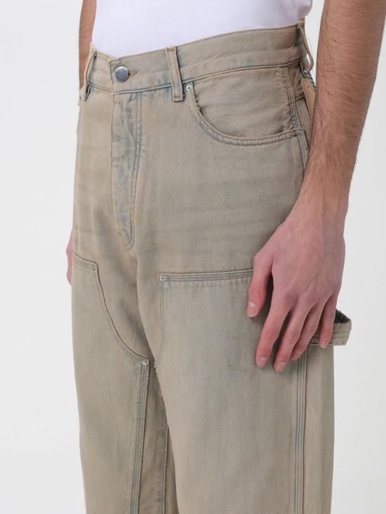 26SS 아미리 데님 팬츠 AMBMJE1052 SANDINDIGO Beige - AMIRI