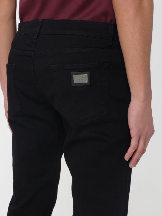 26SS 돌체앤가바나 데님 팬츠 GY07CDG8GW6 S9001 Black - DOLCE & GABBANA