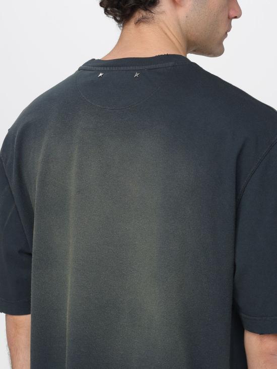 26SS 골든구스 반팔 티셔츠 GUP01873P002362 90498 Black - GOLDEN GOOSE