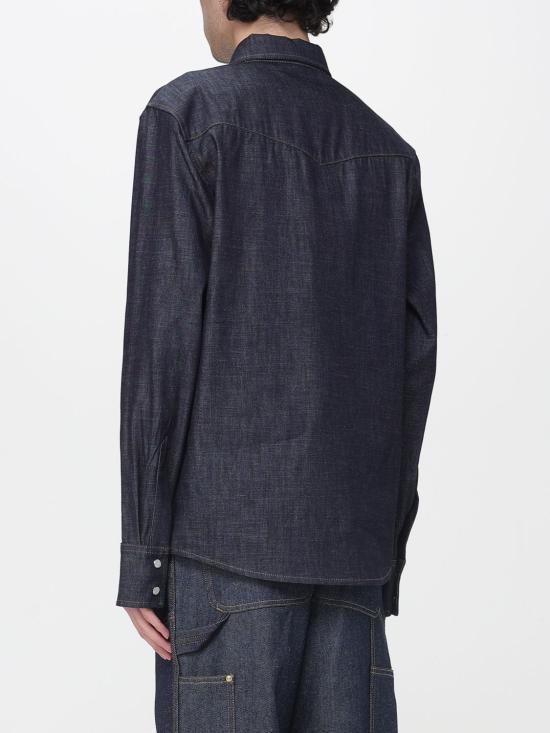 26SS 아페쎄 데님 셔츠 COHOJH12632 IAI Blue - A.P.C.