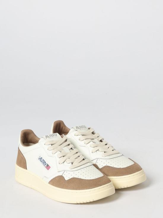 26SS 오트리 메달리스트 로우 스니커즈 AULMFT02 Beige - AUTRY