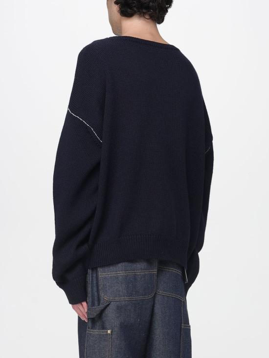26SS 아페쎄 스웨터 WOASLM23009 IAK Blue - A.P.C.
