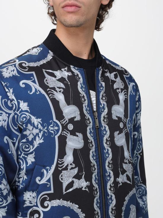 26SS 베르사체 봄버 자켓 10228031A16856 5BE50 Black - VERSACE