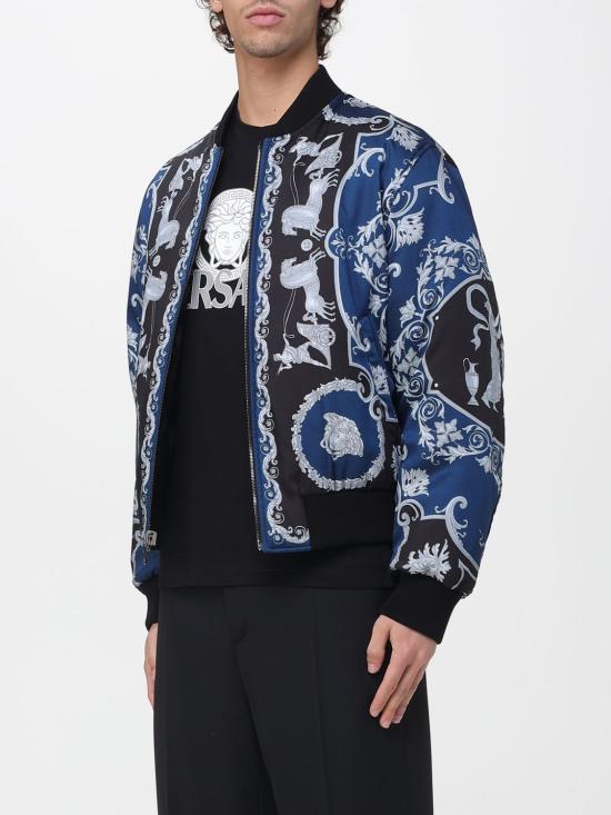 26SS 베르사체 봄버 자켓 10228031A16856 5BE50 Black - VERSACE