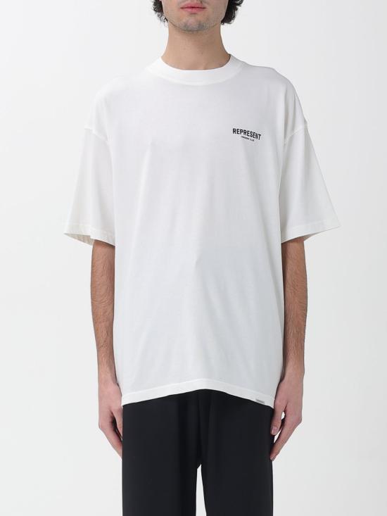 26SS 리프레젠트 반팔 티셔츠 OCM41114 072 White