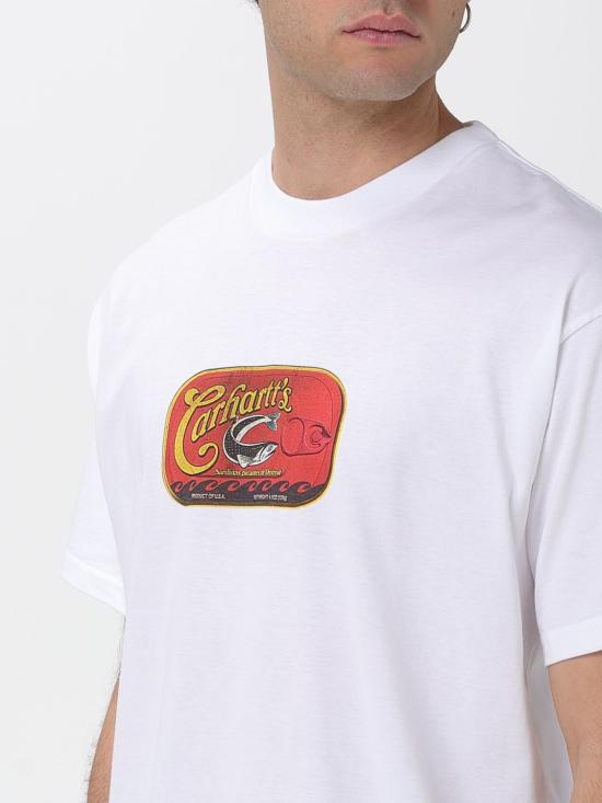 26SS 칼하트 WIP 반팔 티셔츠 I036005 02XX White - CARHARTT WIP