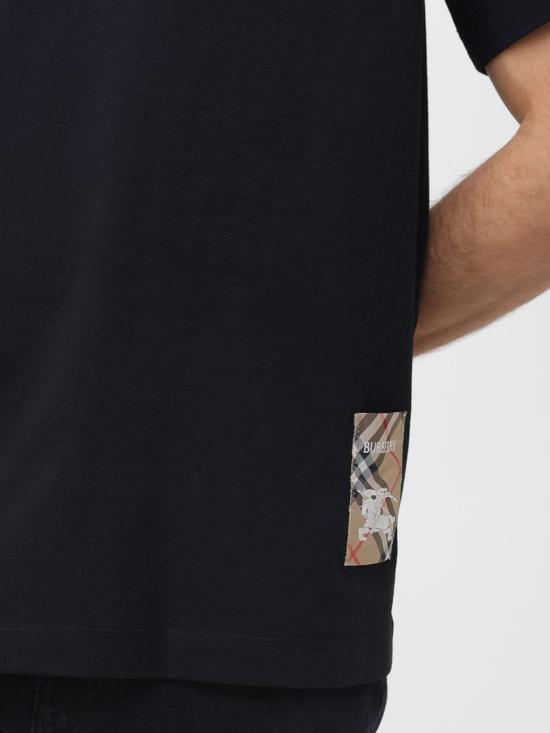 26SS 버버리 반팔 티셔츠 8104889 Black - BURBERRY