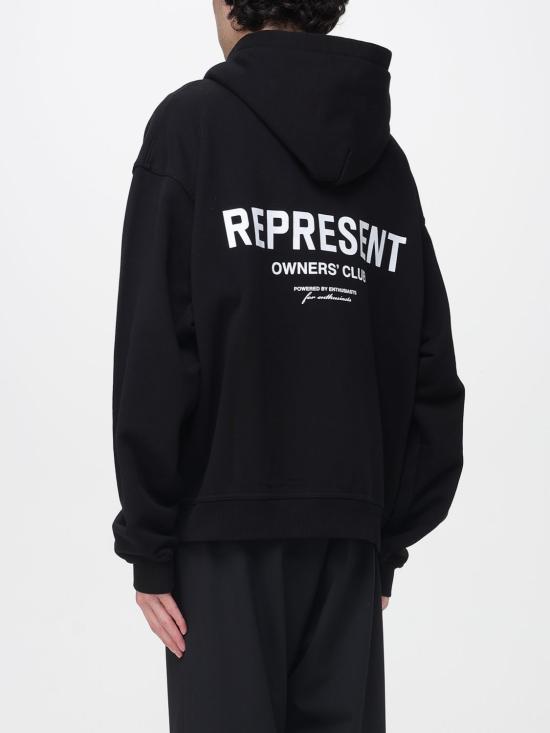26SS 리프레젠트 긴팔 티셔츠 OCM41122 Black - REPRESENT