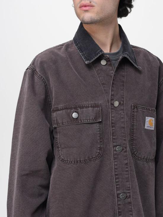 26SS 칼하트 WIP 긴팔 셔츠 I036262 3AN0J Burgundy - CARHARTT WIP