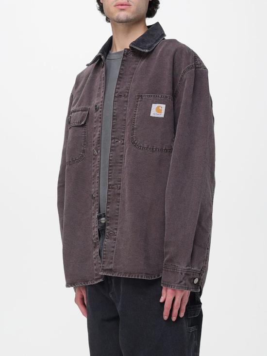 26SS 칼하트 WIP 긴팔 셔츠 I036262 3AN0J Burgundy - CARHARTT WIP