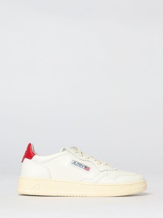 26SS 오트리 메달리스트 로우 스니커즈 AULMLL21 Red