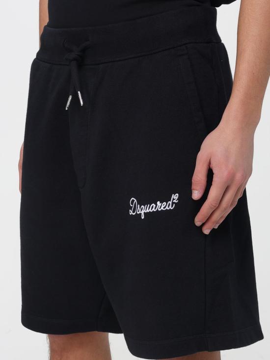 26SS 디스퀘어드2 숏팬츠 S74MU0969D25029 900 Black - DSQUARED2