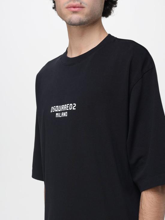 26SS 디스퀘어드2 반팔 티셔츠 S74GD1521D20106 900 Black - DSQUARED2