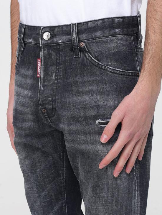 26SS 디스퀘어드2 데님 팬츠 S74LB1910S30357 900 Black - DSQUARED2