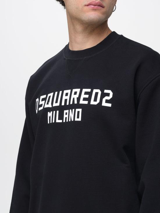 26SS 디스퀘어드2 긴팔 티셔츠 S74GU0927D25028 900 Black - DSQUARED2