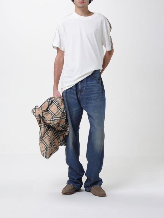 26SS 버버리 반팔 티셔츠 8106246 White - BURBERRY