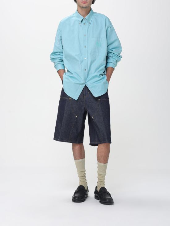 26SS 펜디 긴팔 셔츠 FS1296AVZD F0XCN Jade - FENDI